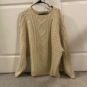 Fear of God Essentials Knit Sweater in Beige